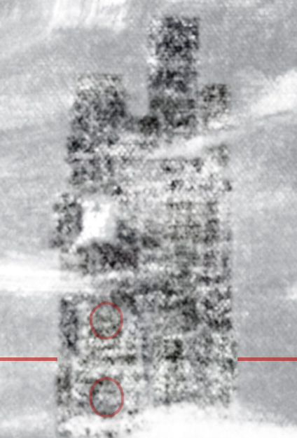 The line in this legend indicates the ground line where their feet meet their reflections.